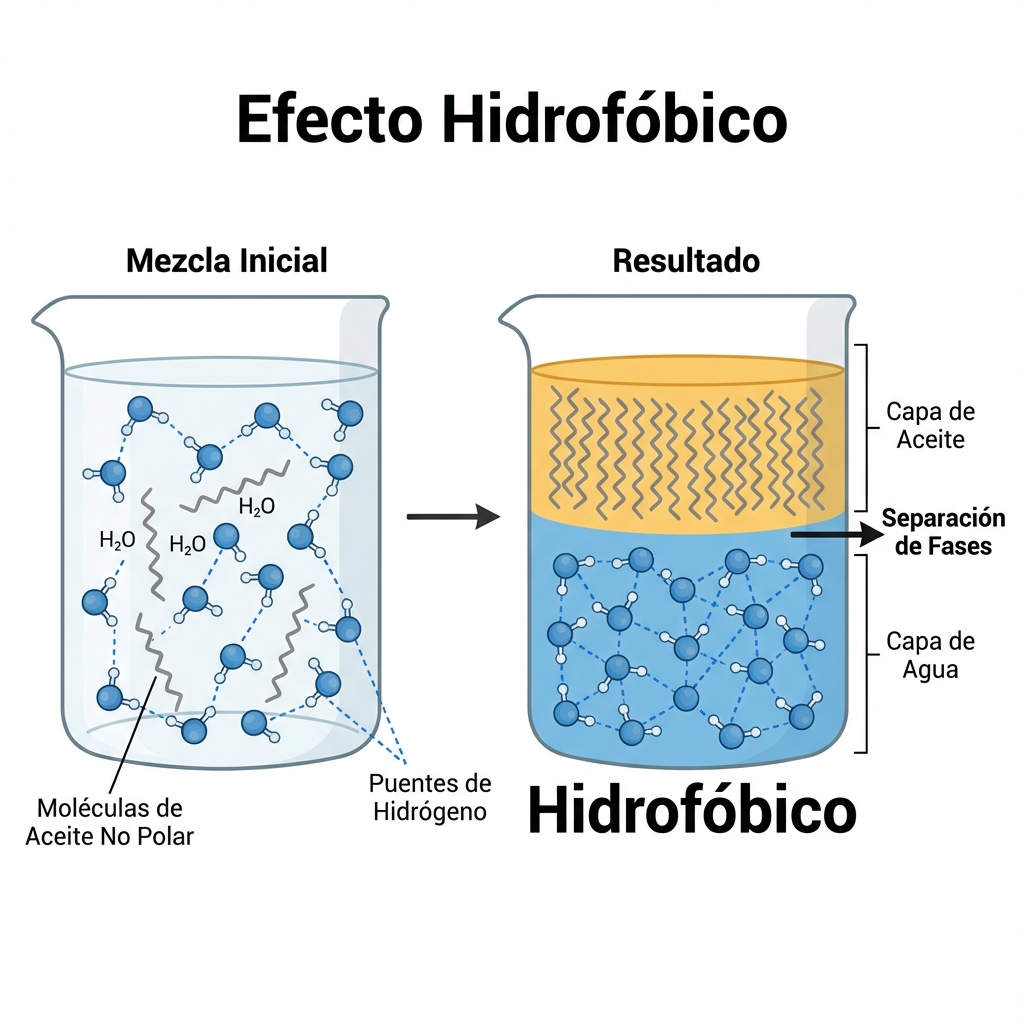 Efecto Hidrofóbico