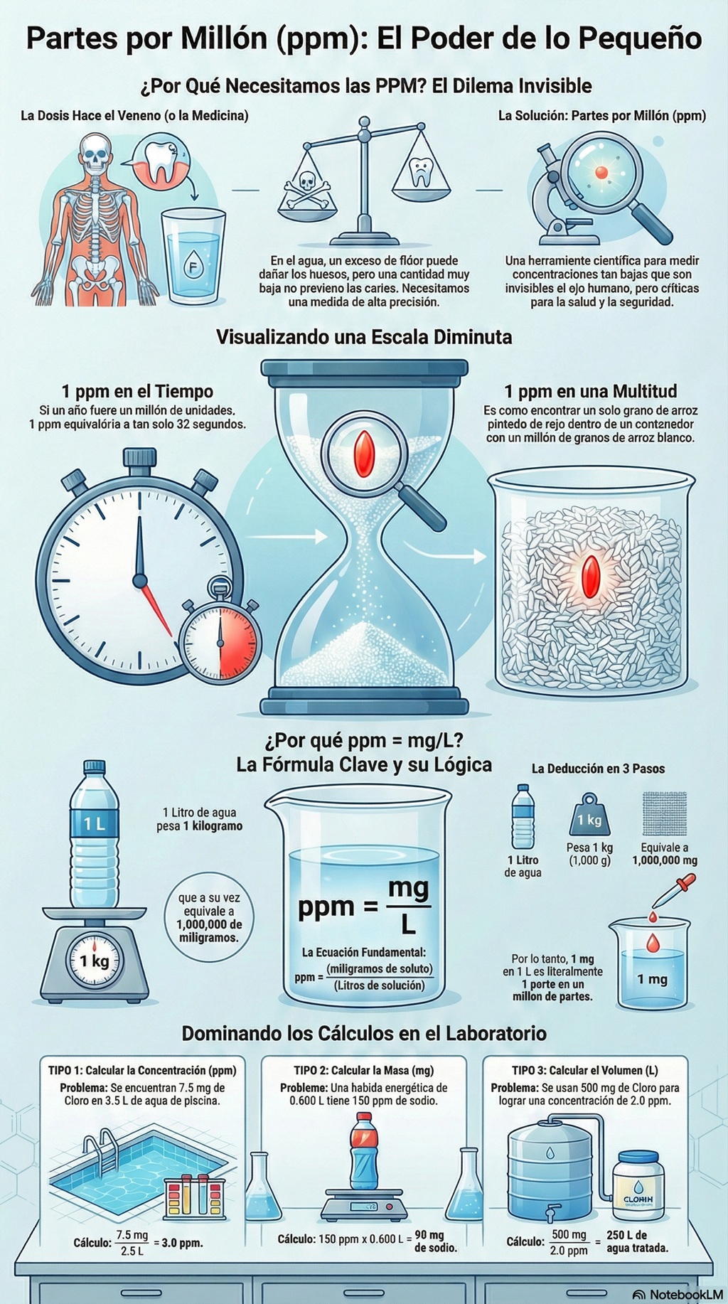 Infografía sobre Partes por Millón